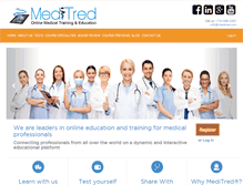 Tablet Screenshot of meditred.com
